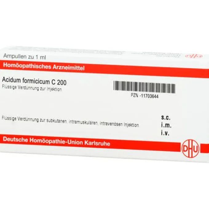 ACIDUM FORMICICUM C 200 Ampullen 8X1 ml