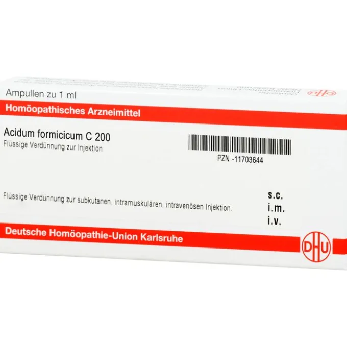 ACIDUM FORMICICUM C 200 Ampullen 8X1 ml