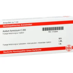 ACIDUM FORMICICUM C 200 Ampullen 8X1 ml