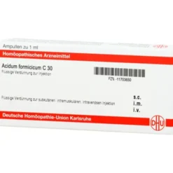 ACIDUM FORMICICUM C 30 Ampullen 8X1 ml