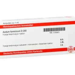 ACIDUM FORMICICUM D 200 Ampullen 8X1 ml