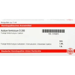 ACIDUM FORMICICUM D 200 Ampullen 8X1 ml