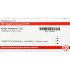 ACIDUM FORMICICUM D 200 Ampullen 8X1 ml