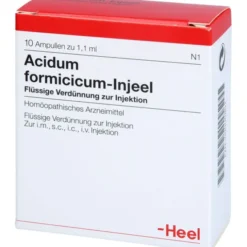 ACIDUM FORMICICUM INJEEL Ampullen 10 St