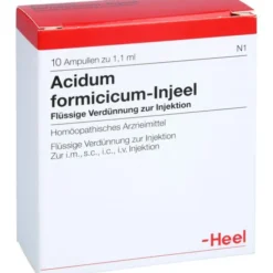 ACIDUM FORMICICUM INJEEL Ampullen 10 St