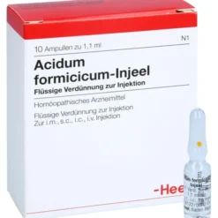 ACIDUM FORMICICUM INJEEL Ampullen 10 St
