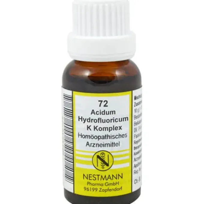 ACIDUM HYDROFLUORICUM K Komplex Nr.72 Dilution 20 ml