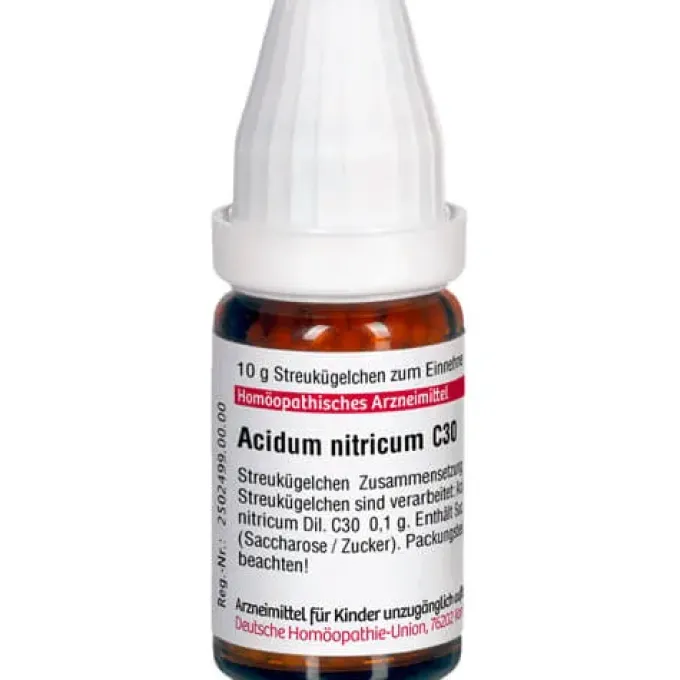ACIDUM NITRICUM C 30 Globuli 10 g
