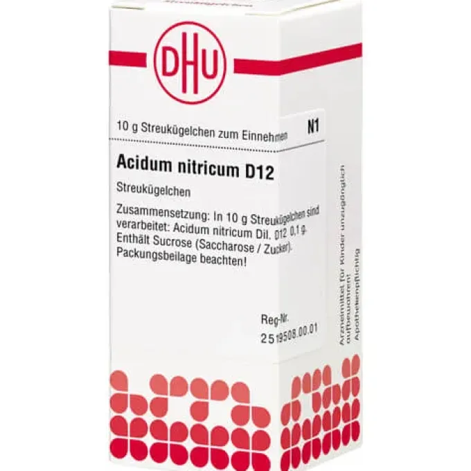 ACIDUM NITRICUM D 12 Globuli 10 g
