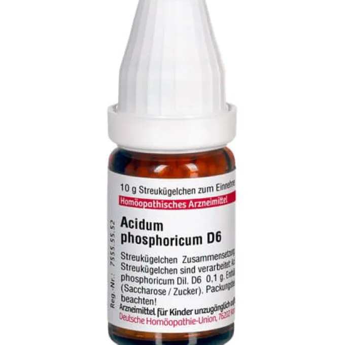 ACIDUM PHOSPHORICUM D 6 Globuli 10 g