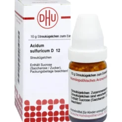 ACIDUM SULFURICUM D 12 Globuli 10 g
