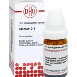 ACONITUM D 6 Globuli 10 g