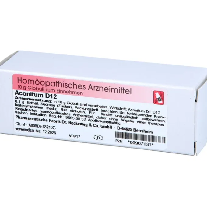 ACONITUM D 12 Globuli 10 g