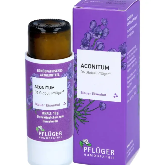 ACONITUM D 6 Globuli Pflüger Globulispender 10 g