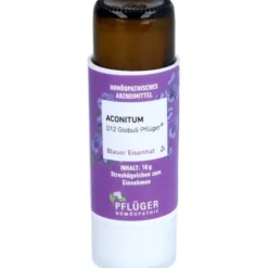 ACONITUM D 12 Globuli Pflüger Globulispender 10 g