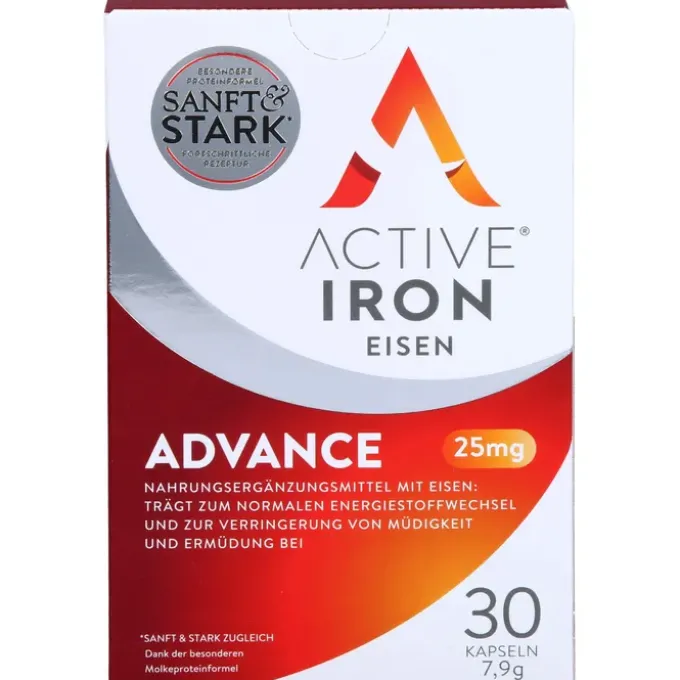 ACTIVE IRON Eisen Advance 25 mg Kapseln 30 Stück