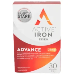 ACTIVE IRON Eisen Advance 25 mg Kapseln 30 Stück