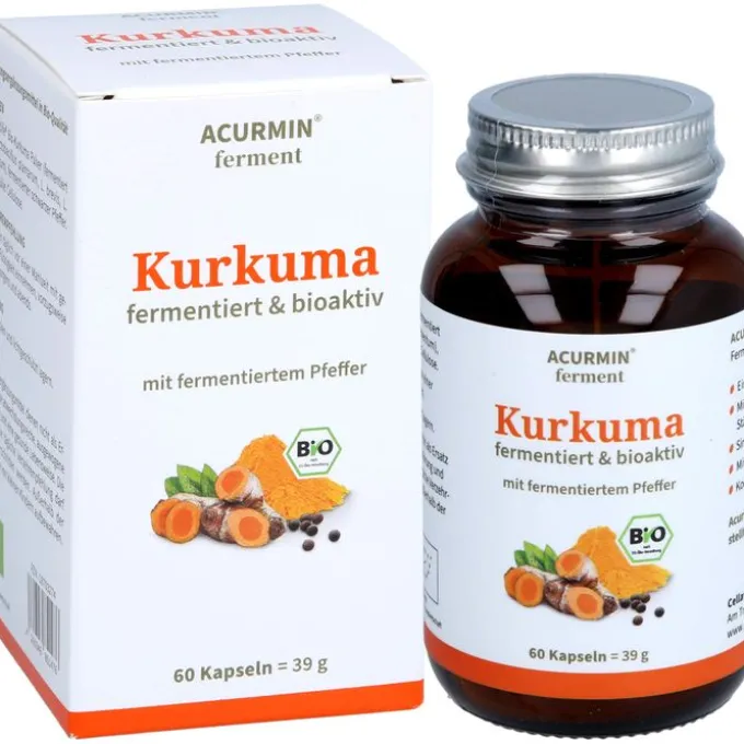 ACURMIN Ferment Kurkuma Pfeffer Kapseln 60 Stück