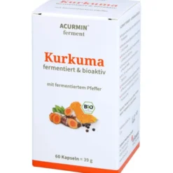 ACURMIN Ferment Kurkuma Pfeffer Kapseln 60 Stück