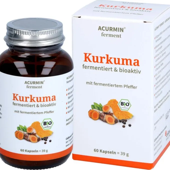 ACURMIN Ferment Kurkuma Pfeffer Kapseln 60 Stück