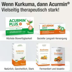 ACURMIN Ferment Kurkuma Pfeffer Kapseln 60 Stück
