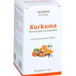 ACURMIN Ferment Kurkuma Pfeffer Kapseln 60 Stück
