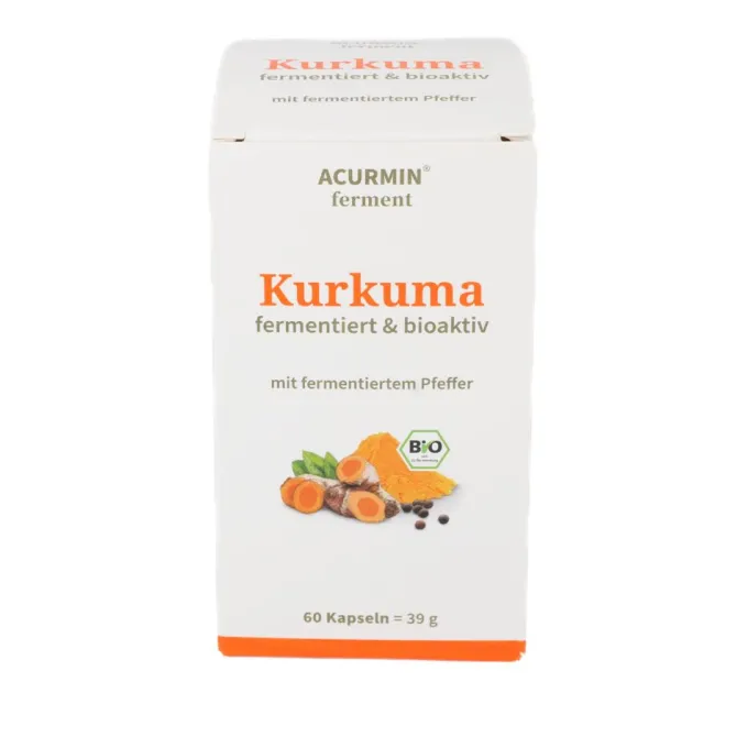 ACURMIN Ferment Kurkuma Pfeffer Kapseln 60 Stück