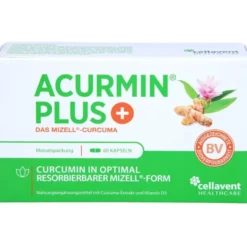 ACURMIN Plus Das Mizell-Curcuma Weichkapseln 60 Stück