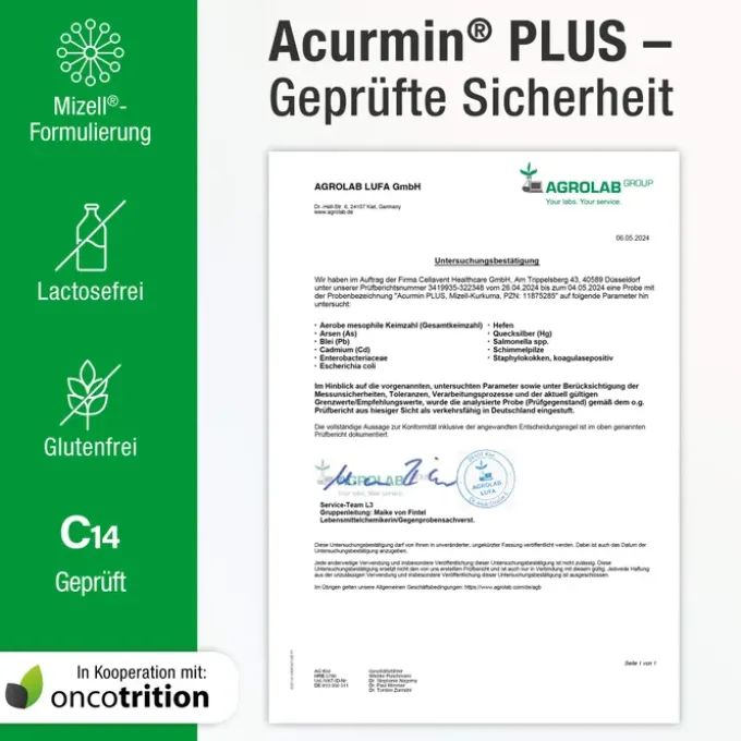 ACURMIN Plus Das Mizell-Curcuma Weichkapseln 60 Stück