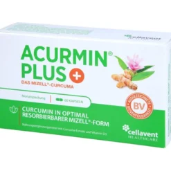 ACURMIN Plus Das Mizell-Curcuma Weichkapseln 60 Stück