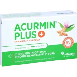 ACURMIN Plus Das Mizell-Curcuma Weichkapseln 60 Stück