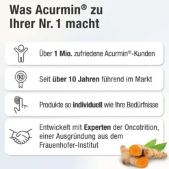 ACURMIN Plus Das Mizell-Curcuma Weichkapseln 60 Stück