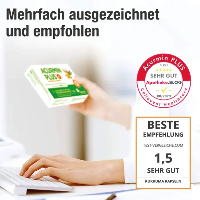 ACURMIN Plus Das Mizell-Curcuma Weichkapseln 60 Stück