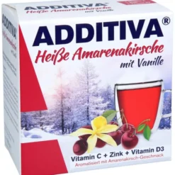 ADDITIVA heiße Amarenakirsche m.Vanil.Plv.Sachets 100 g