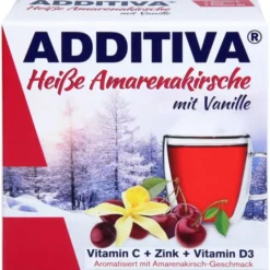 ADDITIVA heiße Amarenakirsche m.Vanil.Plv.Sachets 100 g