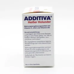 ADDITIVA heißer Holunder Pulver Sachets 10 Stück