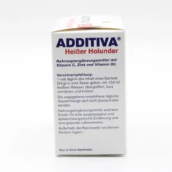 ADDITIVA heißer Holunder Pulver Sachets 10 Stück