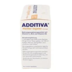 ADDITIVA heißer Ingwer+Orange Pulver Sachets 120 g