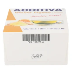ADDITIVA heißer Ingwer+Orange Pulver Sachets 120 g