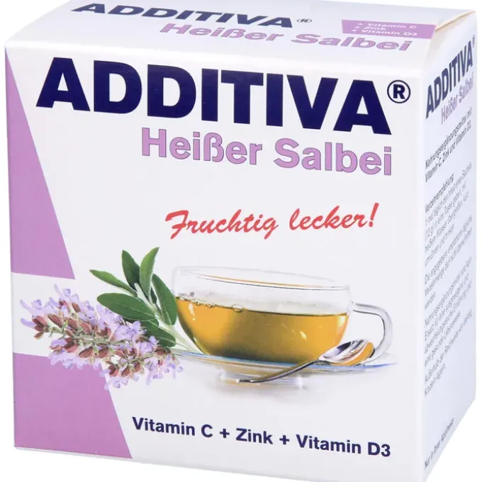 ADDITIVA heißer Salbei Pulver Sachets 120 g