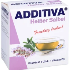 ADDITIVA heißer Salbei Pulver Sachets 120 g