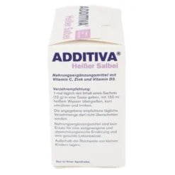 ADDITIVA heißer Salbei Pulver Sachets 120 g