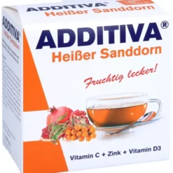 ADDITIVA heißer Sanddorn Pulver Sachets 100 g