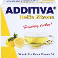 ADDITIVA heiße Zitrone Pulver Sachets 10 Stück