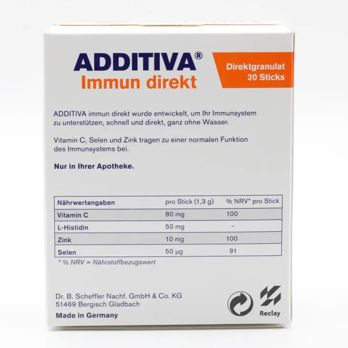 ADDITIVA Immun Direkt Sticks 20 Stück