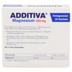 ADDITIVA Magnesium 300 mg N Sachets 20 Stück