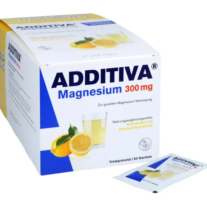 ADDITIVA Magnesium 300 mg N Sachets 60 Stück