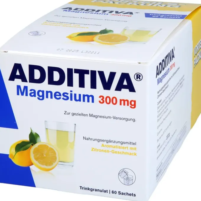 ADDITIVA Magnesium 300 mg N Sachets 60 Stück