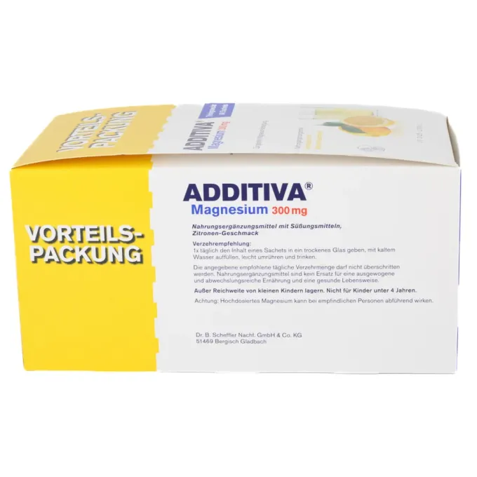 ADDITIVA Magnesium 300 mg N Sachets 60 Stück