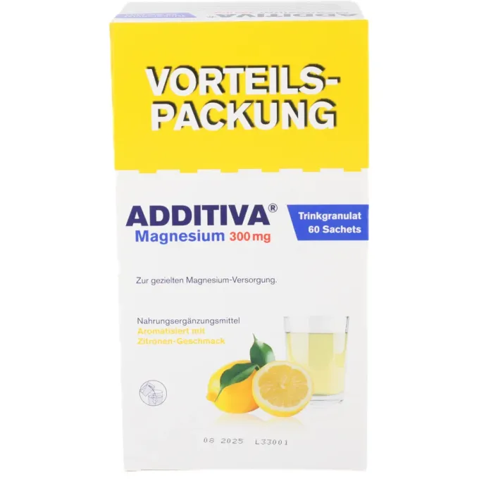 ADDITIVA Magnesium 300 mg N Sachets 60 Stück